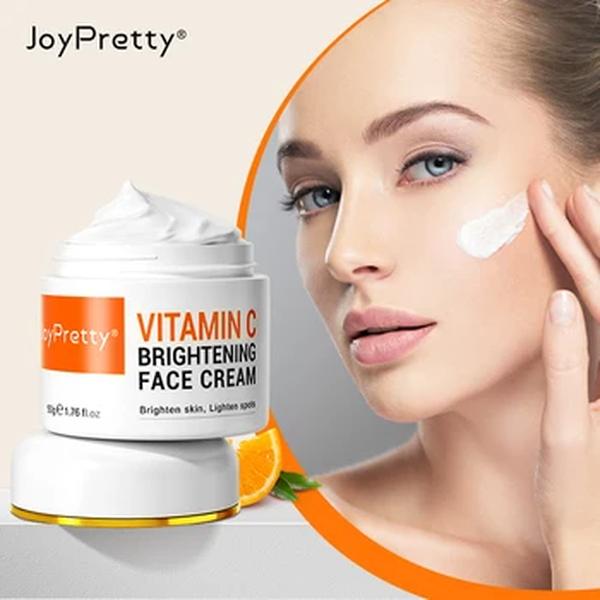 Vitamina C creme facial para remoção de manchas escuras, Creme Facial Clareador, Produtos de cuidados com a pele, Beleza Saúde