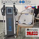 DLS-EMS Neo Power Body Sculpt Machine, 6500W, 4 Handle Pélvica Pad, Opcional Estimulador Muscular Ems, Emszero