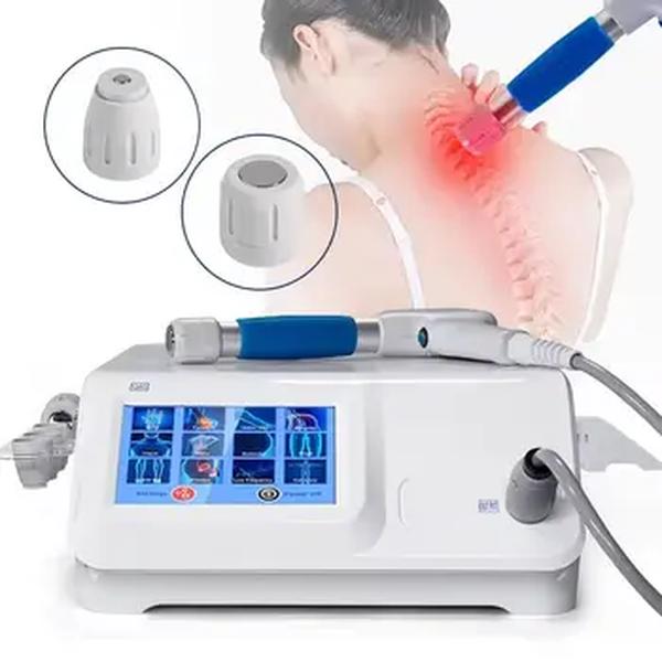 Portátil Shockwave Fisioterapia Máquina, Alívio Da Dor Muscular, Tratamento ED, Ondas De Choque, Dispositivo De Massagem Nas Costas, Saúde E Beleza