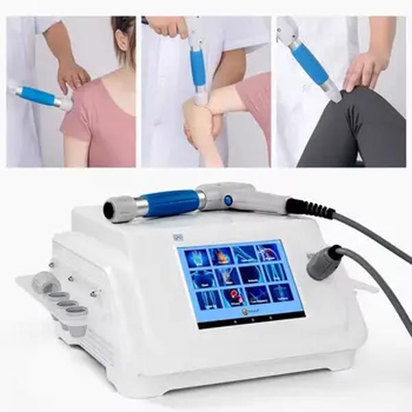 Portátil Shockwave Fisioterapia Máquina, Alívio Da Dor Muscular, Tratamento ED, Ondas De Choque, Dispositivo De Massagem Nas Costas, Saúde E Beleza