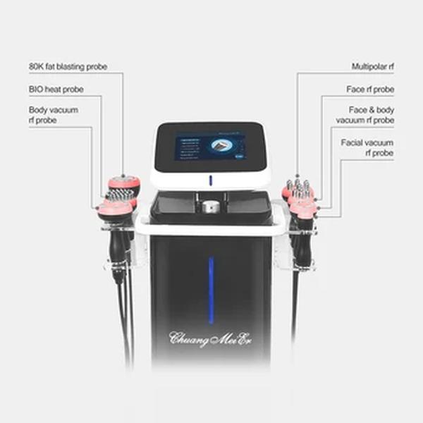 Máquina De Levantamento De Rosto Emagrecimento De Corpo De Cavitação Vertical, Massagem De Contorno De Pele, Emagrecimento Rápido, Sucção A Vácuo, Equipamento De Aquecimento