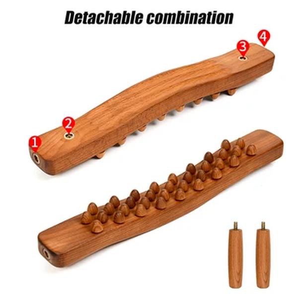 Wood Therapy Drenagem Linfática Massagem Stick, Ferramenta de Liberação Miofascial, Massageador de Celulite Estomacal, Body Sculpting Massage Tools