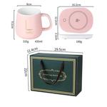 USB Electric Coffee Mug Mat Set, Cup Heater, Coaster, Temperatura constante, Warmer Pad, Leite, Água, Chá, Água, Casa, Escritório Presente