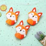 Brinquedo animal bonito do relevo do esforço para crianças, recuperação lenta, ventilação Fidget brinquedos para meninas, escritório da cura, Squihy, Fox, presente