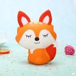 Brinquedo animal bonito do relevo do esforço para crianças, recuperação lenta, ventilação Fidget brinquedos para meninas, escritório da cura, Squihy, Fox, presente