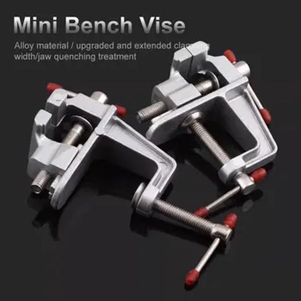 35MM Alumínio Alloy Tabela Bench Clamp Vise Multi-funcional Bench Vise Tabela Screw Vise para DIY Craft Mold Fixed Repair Tool