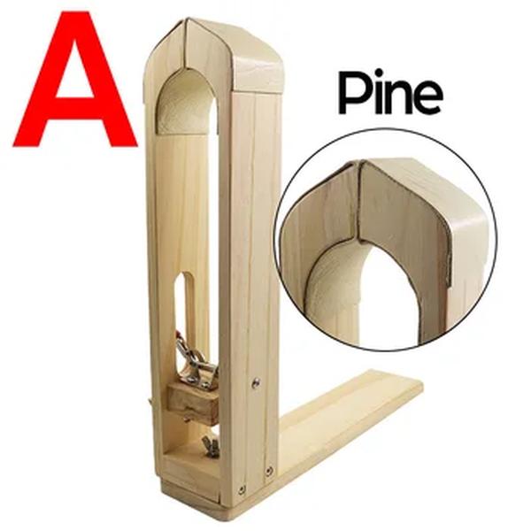 Clipe de retenção de madeira para couro, ferramentas de costura, grampos para costura DIY, laço, ferramenta de mão Leathercraft