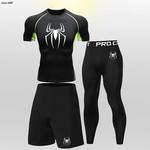 Conjuntos de Shorts de Compressão Infantil, Camiseta Esportiva, Calças Justas de Fitness, Fato De Treino De Corrida, Ternos Esportivos Infantis, Rashguard, 1999