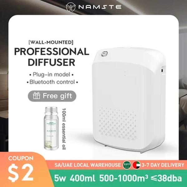 NMASTE-Difusor Elétrico Inteligente de Aroma para Hotéis, Difusor de Fragrâncias, Ambientador Doméstico com Controle Bluetooth, 1000m ³