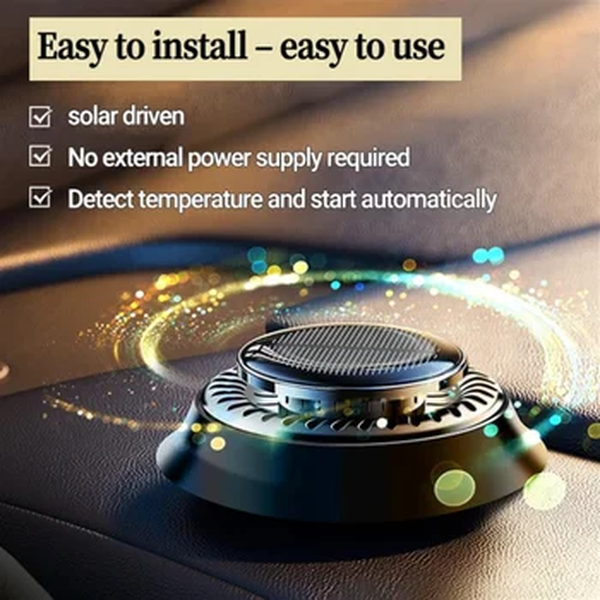 Instrumento De Deicing Molecular De Microondas De Energia Solar, Aromaterapia rotativa do veículo do anticongelante, Purificar o ar, Eliminar o odor