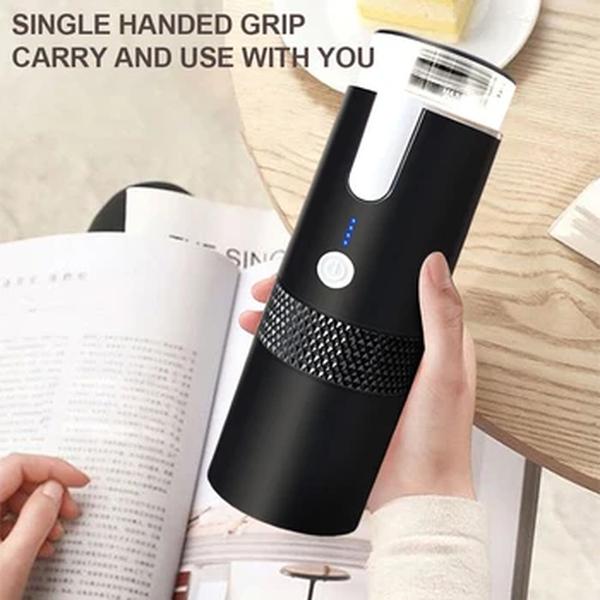 Máquina de café elétrica sem fio, recarregável, máquina de café automática, apto para casa, escritório, camping, viagens, 170ml