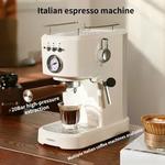 Máquina De Extração Semiautomática De Expresso, máquina De Café Italiana, cápsula De Punho Pequeno Doméstico, cafeteira