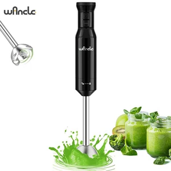 Wangle-liquidificador elétrico de imersão de mão, misturador multifuncional, comida de bebê, moedor de carne vegetal, função Turbo, 600W