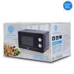 Forno de microondas 220 v marinho 20l rotativo comercial/doméstico 6 posições ajustáveis