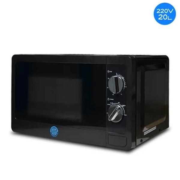 Forno de microondas 220 v marinho 20l rotativo comercial/doméstico 6 posições ajustáveis