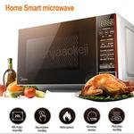 Forno de micro-ondas elétrico multifuncional doméstico para assar frango, bolo, descongelar, desinfecção 220v 700w