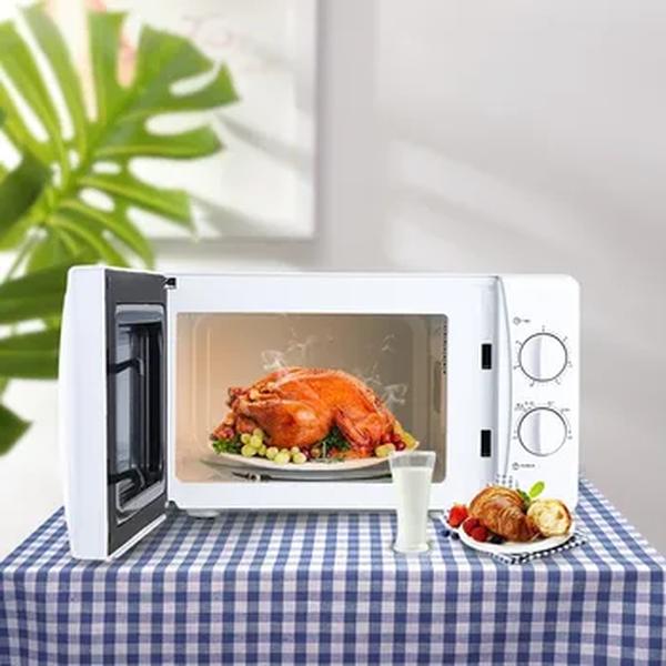 Mesa rotativa multifuncional Mikrodalga, Forno microondas mecânico, Casa pequena, Euro, Padrão britânico, 20L