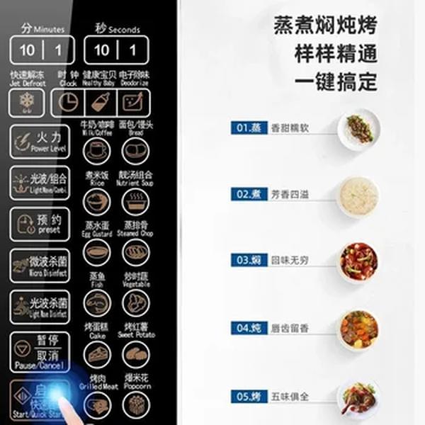 , Forno De Onda De Luz Doméstica, Máquina Integrada, Máquina Integrada, Forno De Microondas