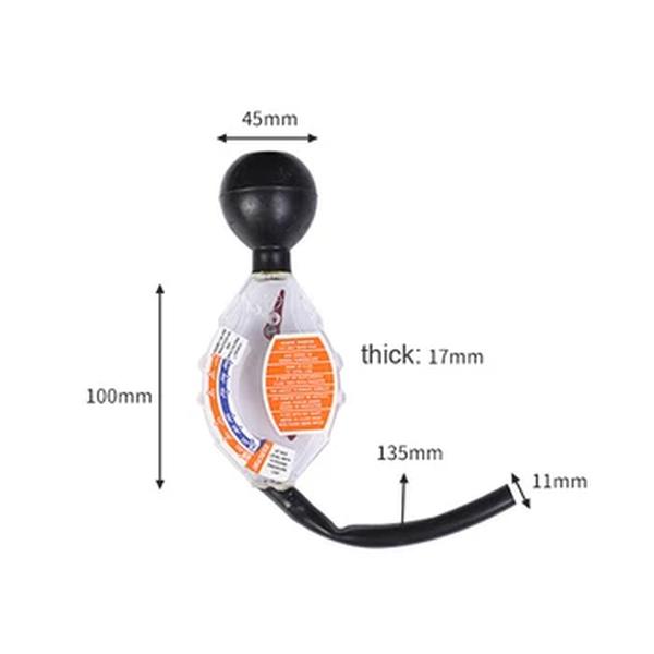 Densitometer portátil handheld anticongelante dial medidor de densidade calibr/ calibrcalibrar ferramenta testador líquido refrigerante do radiador do carro densitometer