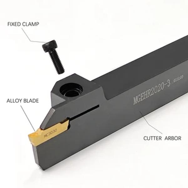 Série completa Grooving Tool Holder MGEHR1212 MGEHR1616 MGEHR2020 MGEHR2525 Turning Carbide Insert MGMN150 MGMN200 MGMN300 MGMN400