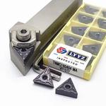 Alta Qualidade External Turning Tool Holder, Carbide Inserções, Torno De Corte Ferramenta, WTJNR1616H16, WTJNR2020K16, WTJNR2525M16, TNMG1604