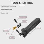 Intlshaft-Conjunto De Suporte De Ferramenta De Torneamento Externo, Inserções De Carboneto, Ferramentas De Corte De Torno, WTJNR2020K16, WTJNR 616H16, WTJNR2525M16, TNMG