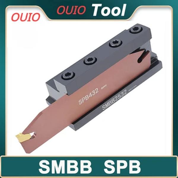 OUIO Sulcando o suporte do cortador de corte, ferramenta de giro do torno, SPB226, SPB326, SPB432, SMBB2026, SMBBB2526, SMBB2532, SP300, 200, NC3030