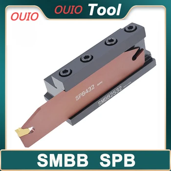 OUIO Sulcando o suporte do cortador de corte, ferramenta de giro do torno, SPB226, SPB326, SPB432, SMBB2026, SMBBB2526, SMBB2532, SP300, 200, NC3030