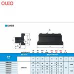 OUIO Sulcando o suporte do cortador de corte, ferramenta de giro do torno, SPB226, SPB326, SPB432, SMBB2026, SMBBB2526, SMBB2532, SP300, 200, NC3030