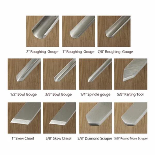 TASP HSS Wood Turning Tools, Torno Spindle, Roughing Bowl Gouge, Woodworking Gouge, Woodtorning formões com alça de noz