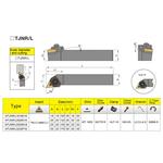 Wtjnr1616 wtjnr2020 wtjnr2525 wtjnr3232 ferramenta de torneamento externo wtjnr wtjnl barra de torneamento barra de torneamento barra de corte cnc barra de corte