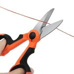 Portátil Aço Inoxidável Pesca Scissor Acessórios, Alicate Cut Linha Trança PE, Ferramentas Carpa Lure, Linha Eletricista, 420