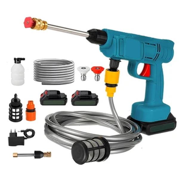 Sem fio de alta pressão Car Wash Gun, Electric Water Washing Gun, Bateria Recarregável, Spray Água Cleaner, Ferramentas Elétricas #20