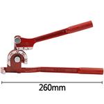 Combinação Tube Bender, Pipe Bending Tool, HandTool, Métrico, 6mm, 8mm, 10mm, 3 em 1, 1/4, 5/16, 3/8, 90/180 graus