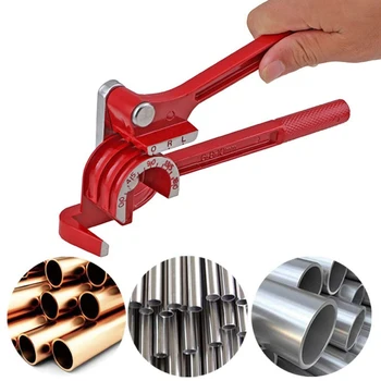 Dobrador manual da tubulação para o bronze e o cobre, máquina de dobra do tubo, tubulação para o alumínio, cobre, aço, combustível, linhas, 6mm, 8mm, 10mm