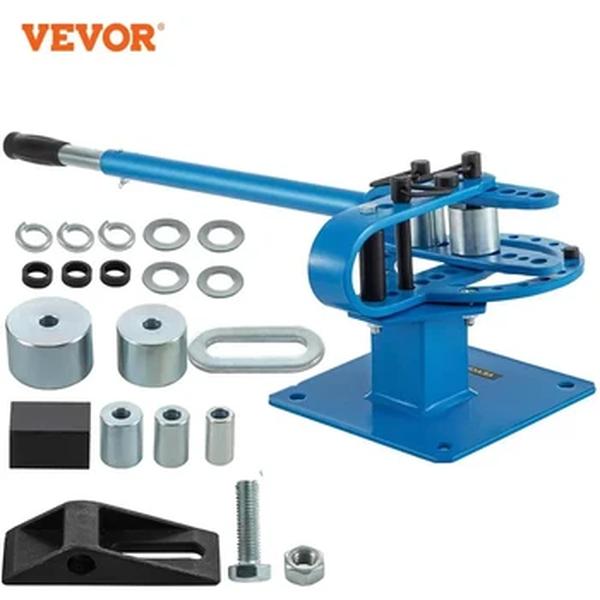 Vevor-Manual Kit Banco Tubo De Aço Bending, Tubo Bender, Máquinas De Dobra, barra plana, Rod Brake Bends Ferramenta, 7 morre, 1-3in, YP-9, compacto