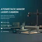 Atomstack-AC1 Lightburn Camera para Laser Engraving Machine, posicionamento preciso, HD Câmera Industrial Suit para a maioria das máquinas