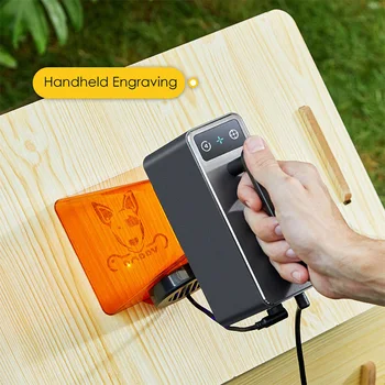 LASERPECK 2 Gravador Handheld Nova Chegada Portátil Poderosa Gravação A Laser Máquina De Corte CNC DIY Super Rápido Gravador A Laser