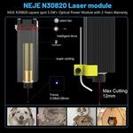 Neje 3 40w gravador a laser sem fio cnc gravação a laser corte 3d madeira diy cortador de laser impressora 5.5-7.5w saída de máquinas-ferramentas