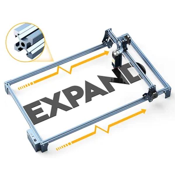 SCULPFUN Máquina de Corte para Gravação a Laser, Alta Precisão, Madeira, Acrílico, CO2, Gravador, Cortador, S9, 5,5 W, 410x420mm