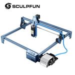 Kit de bocal de assistência a ar SCULPFUN S9, Máquina de gravação a laser com efeito 90W, Feixe Laser Ultrafino, Gravador acrílico, Cut Machine410 x 420mm