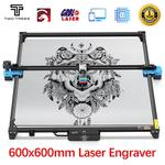 TwoTrees CNC Laser Gravador, Máquina De Gravação De Metal, Máquina De Corte De Madeira E Couro, 40W, 80W, TTS-55 PRO, TTS-10 PRO, 600x600mm