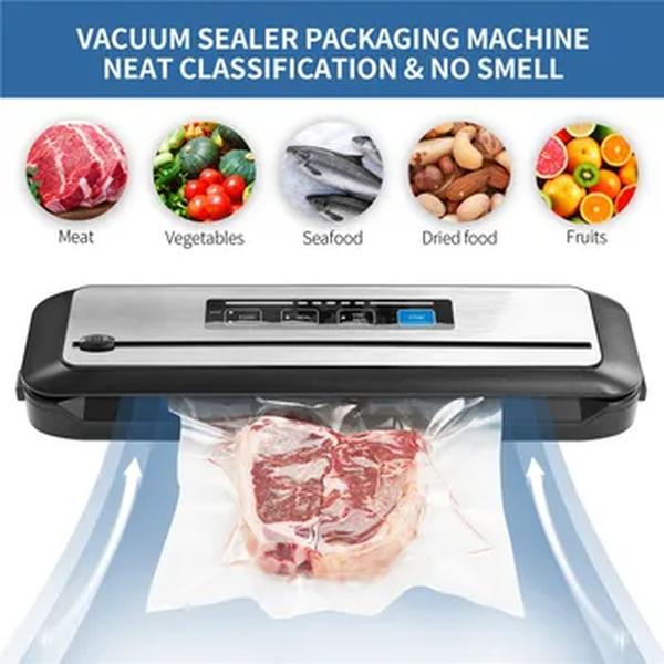 INKBIRD-INK-VS01 Vacuum Sealer, 110V-220V, seco e úmido, multi modos, máquina de selagem elétrica, preservação de alimentos, Sous Vide Cooker