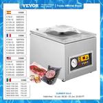 Vevor DZ-260S máquina de embalagem a vácuo de alimentos câmara comercial aferidor do vácuo da cozinha saco de carne embalagem máquina de selagem de poupança de alimentos