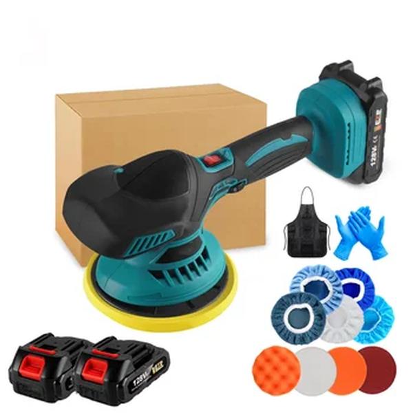 Cordless Car Polisher Machine, 6 velocidade Automotive velocidade ajustável elétrica, ferramentas elétricas, adequado para baterias Makita 18V