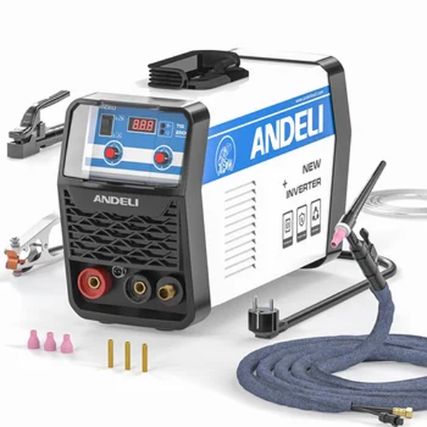 ANDELI TIG-250G TIG Máquina De Solda HF TIG MMA 2 em 1 Soldador TIG Ferramentas Home Portátil ARC Vara De Solda