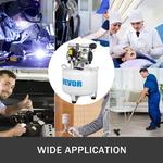 Vevor 30l 40l compressor de ar 6.6/8.8 galões ultra silencioso óleo-livre compressor de ar 850w para garagem oficina clínica reparação em casa