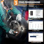 Foxwell TPMS Relearn Ativação Sensor De Monitoramento Da Pressão Do Pneu, TPMS Redefinir Ferramenta De Verificação De Diagnóstico Do Carro, T1000