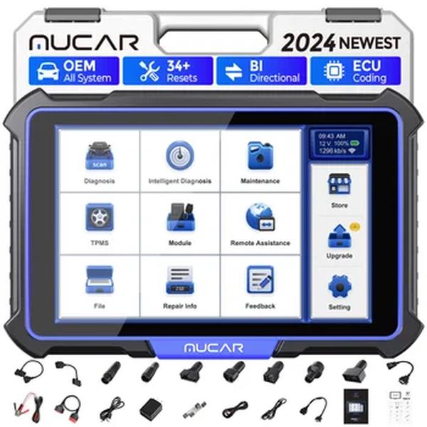 Ferramentas De Diagnóstico, Profissional Auto Scanner De Código, Codificação ECU, Teste Bidirecional, 34 Reset, OBD 2, VO8