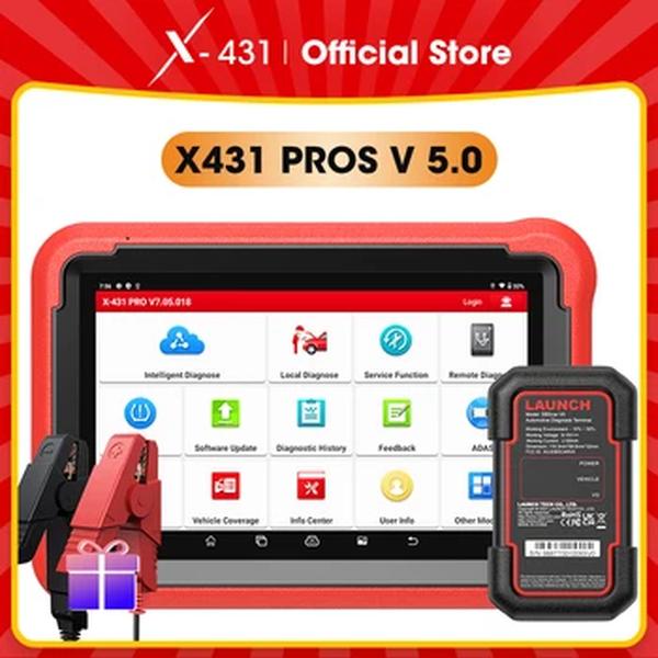 Ferramentas diagnósticas do carro do lançamento X431 PROS V 5.0, diagnóstico automotivo, auto varredor dos diagnósticos do OBD, varredura OBD2, Pro V +